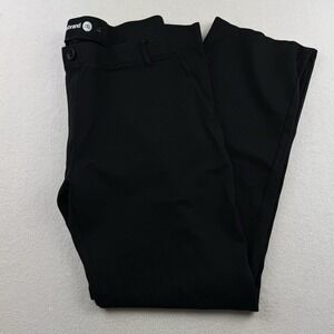 Betabrand Dress Pant‎ Yoga Pant Black Straight Leg Womens 2XL